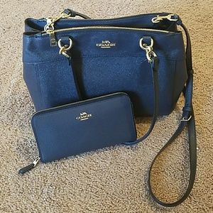 Authentic Coach purse with wallet